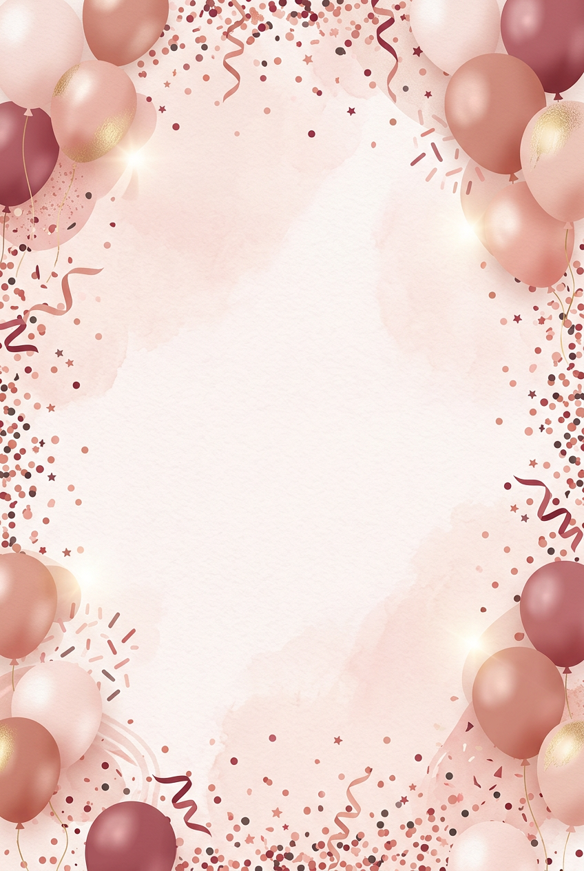 Confetti blush
