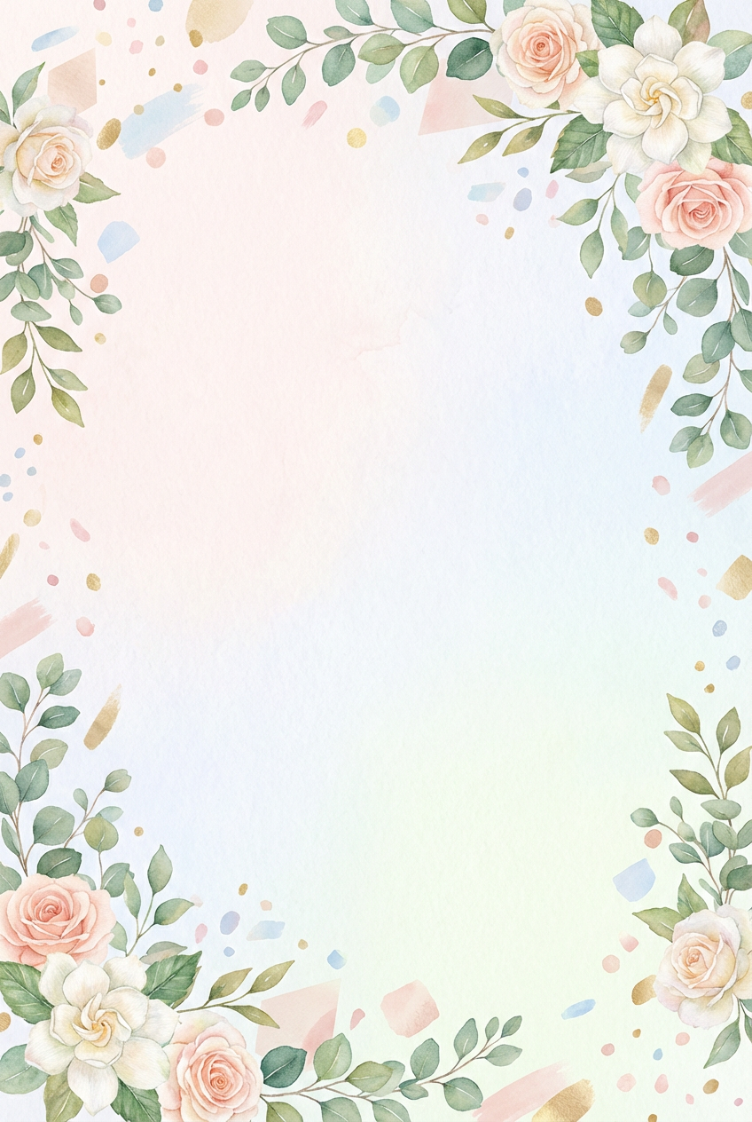 Floral pastel