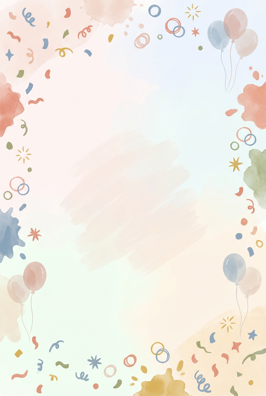 Playful pastel