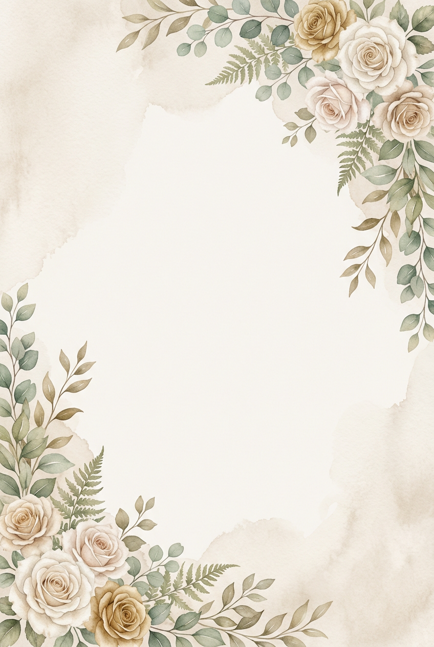 Floral beige
